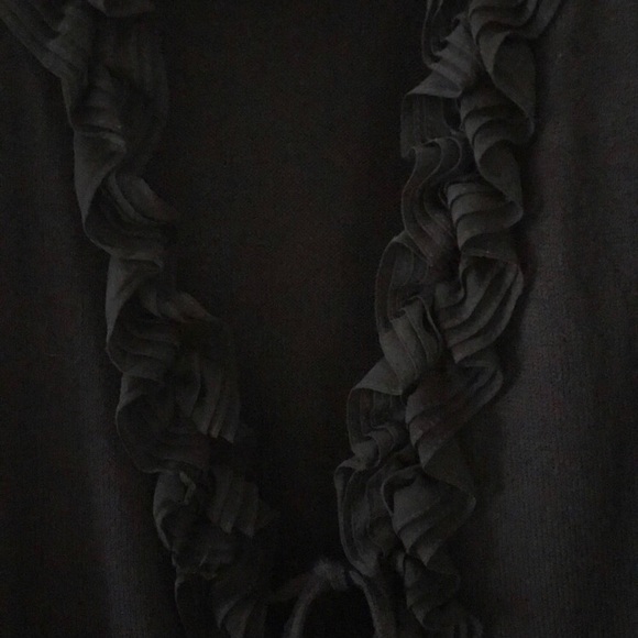 St. John Ruffled Jacket. - Picture 4 of 6